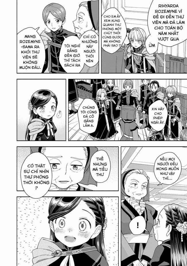 Honzuki no Gekokujou: Dai 4-bu Kizoku-in no toshokan o sukutai! Chapter 11 trang 25