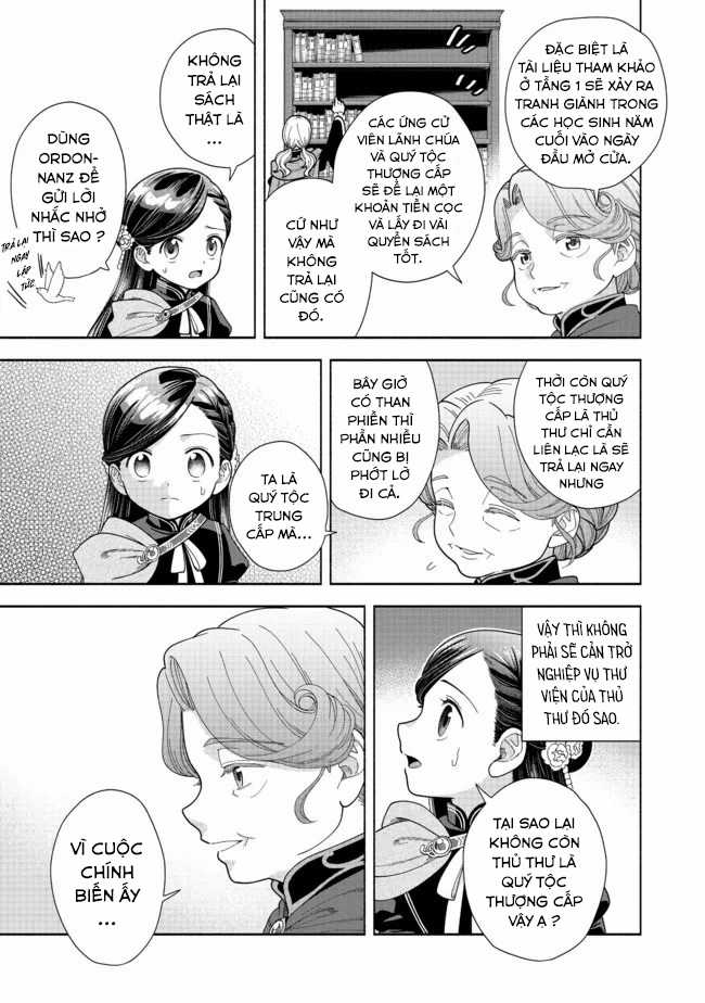 Honzuki no Gekokujou: Dai 4-bu Kizoku-in no toshokan o sukutai! Chapter 12 trang 17