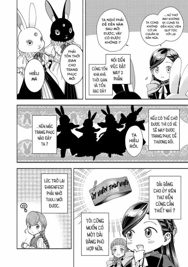 Honzuki no Gekokujou: Dai 4-bu Kizoku-in no toshokan o sukutai! Chapter 12 trang 24