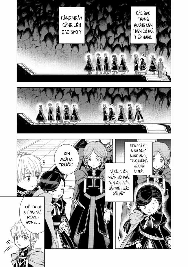 Honzuki no Gekokujou: Dai 4-bu Kizoku-in no toshokan o sukutai! Chapter 14 trang 10