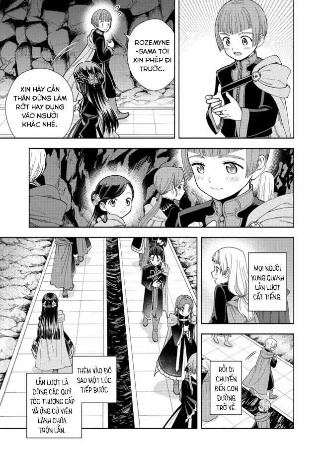 Honzuki no Gekokujou: Dai 4-bu Kizoku-in no toshokan o sukutai! Chapter 14 trang 16