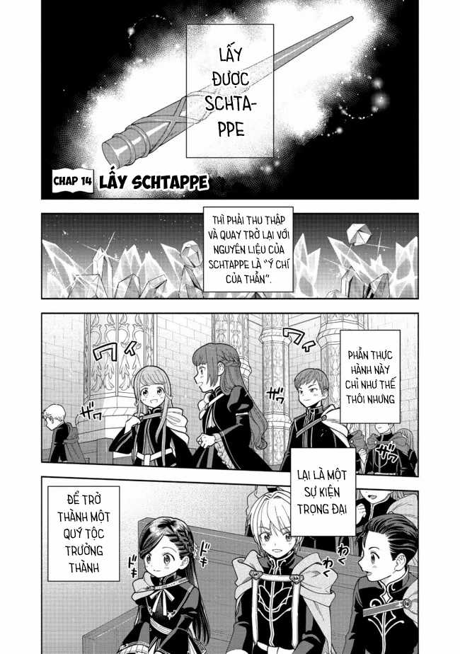 Honzuki no Gekokujou: Dai 4-bu Kizoku-in no toshokan o sukutai! Chapter 14 trang 2