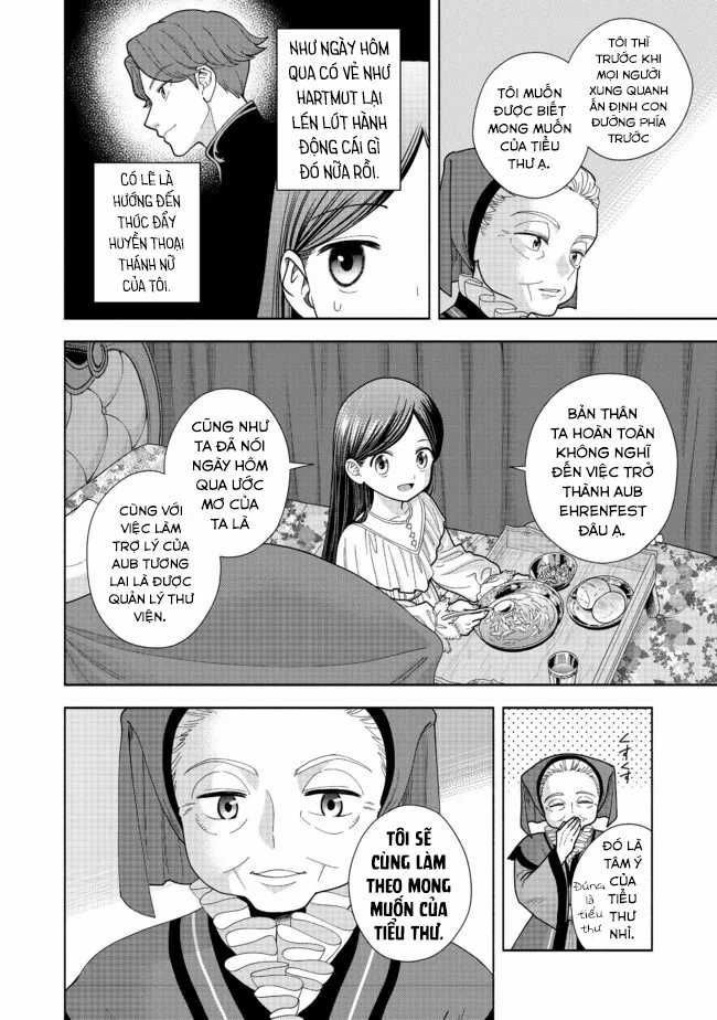 Honzuki no Gekokujou: Dai 4-bu Kizoku-in no toshokan o sukutai! Chapter 15 trang 11