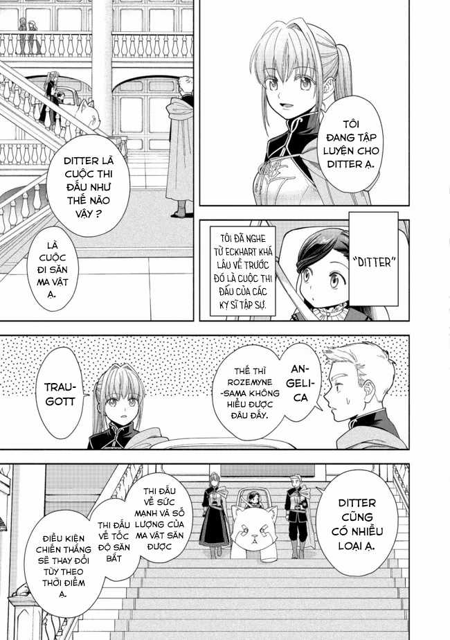 Honzuki no Gekokujou: Dai 4-bu Kizoku-in no toshokan o sukutai! Chapter 15 trang 14