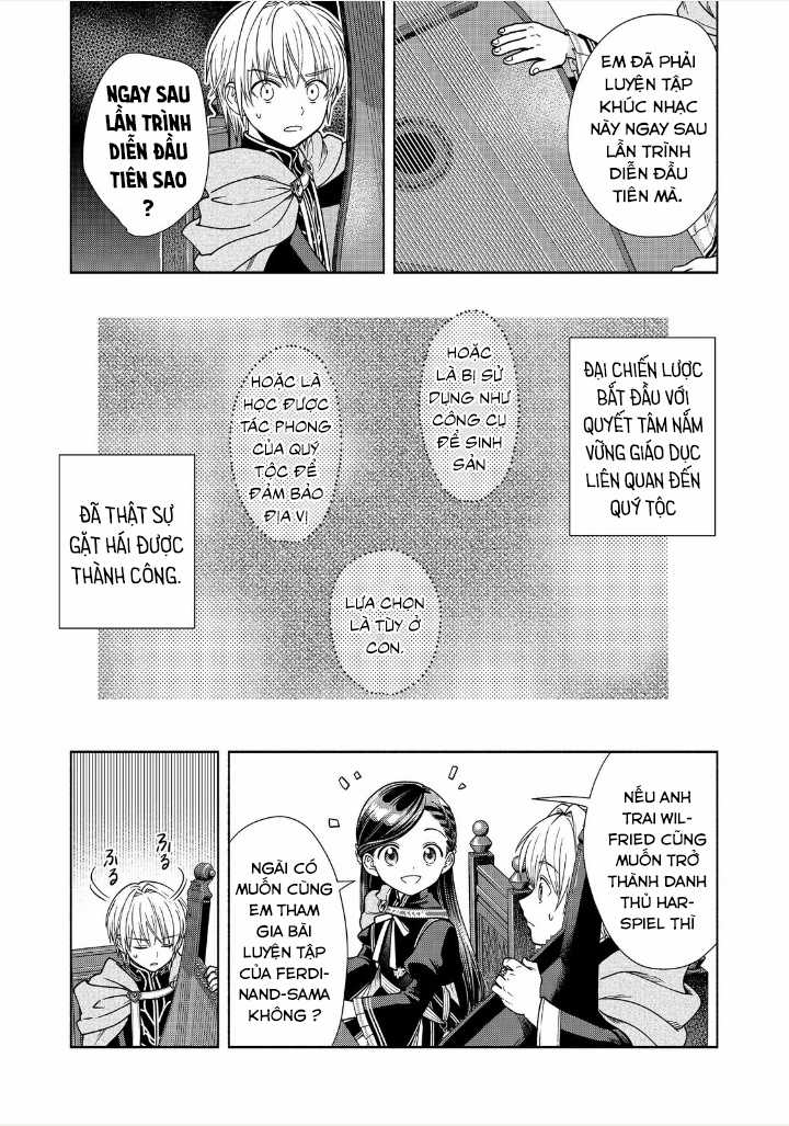 Honzuki no Gekokujou: Dai 4-bu Kizoku-in no toshokan o sukutai! Chapter 17 trang 15