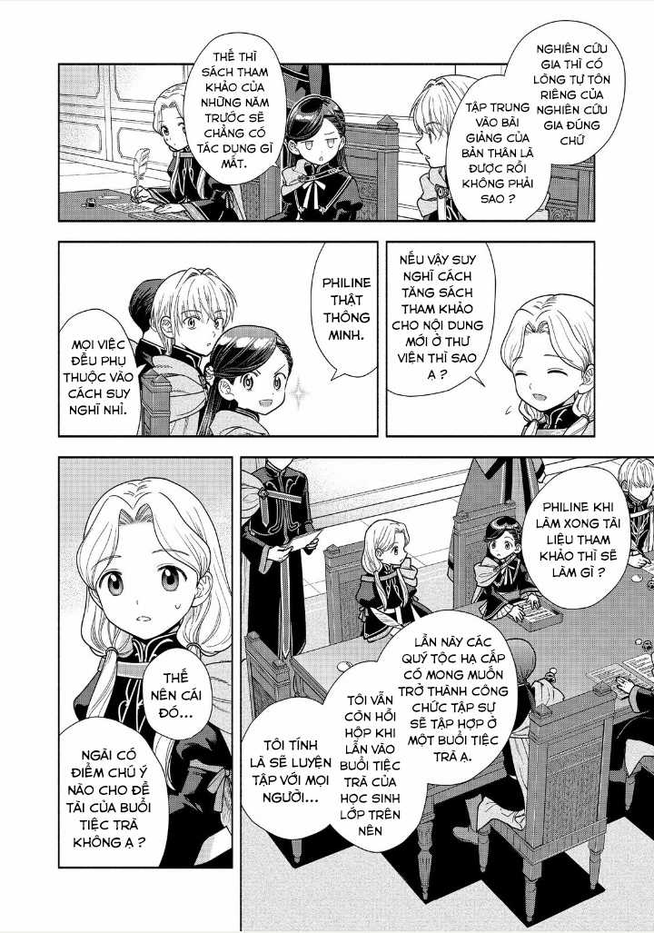 Honzuki no Gekokujou: Dai 4-bu Kizoku-in no toshokan o sukutai! Chapter 17 trang 18