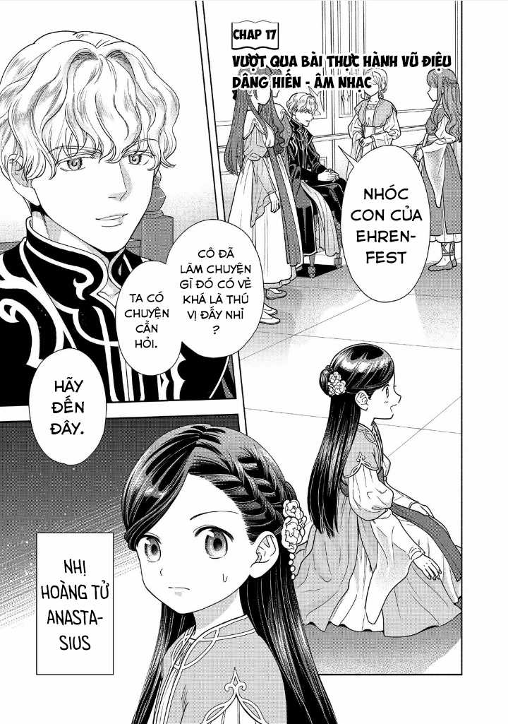 Honzuki no Gekokujou: Dai 4-bu Kizoku-in no toshokan o sukutai! Chapter 17 trang 2