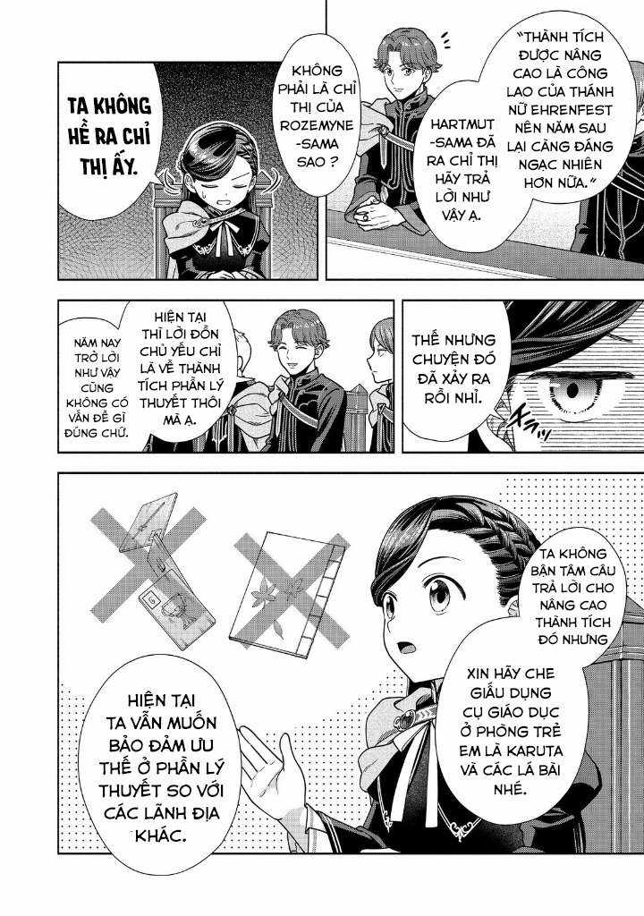 Honzuki no Gekokujou: Dai 4-bu Kizoku-in no toshokan o sukutai! Chapter 19 trang 14