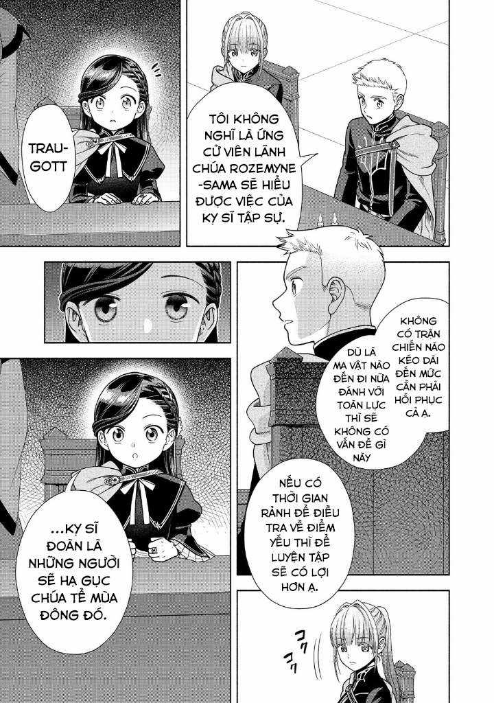 Honzuki no Gekokujou: Dai 4-bu Kizoku-in no toshokan o sukutai! Chapter 19 trang 23