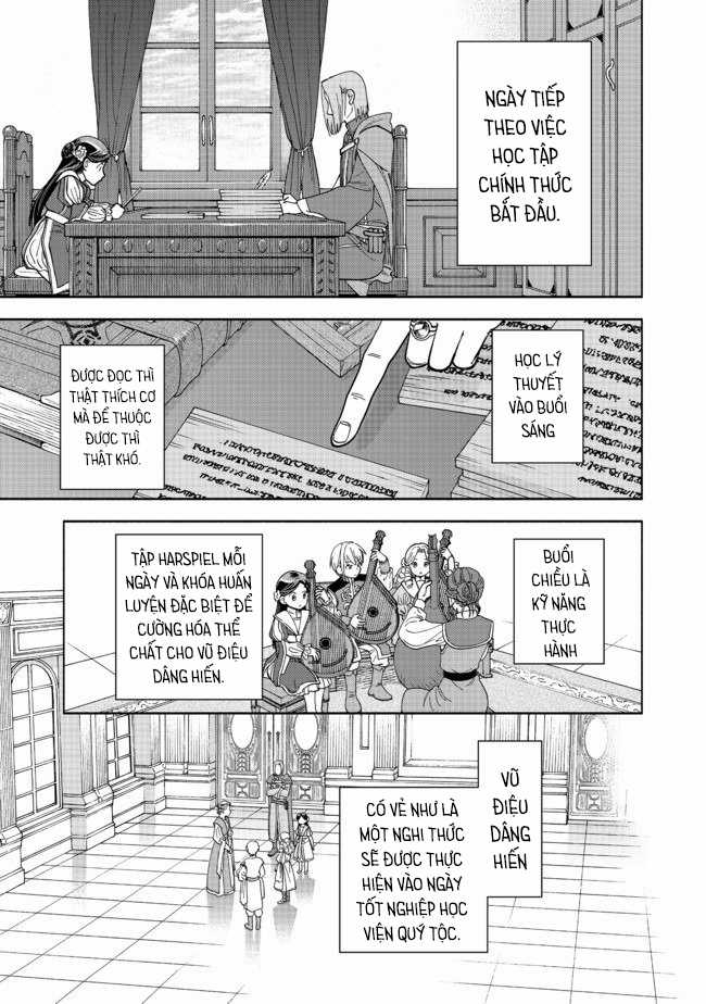 Honzuki no Gekokujou: Dai 4-bu Kizoku-in no toshokan o sukutai! Chapter 2 trang 24