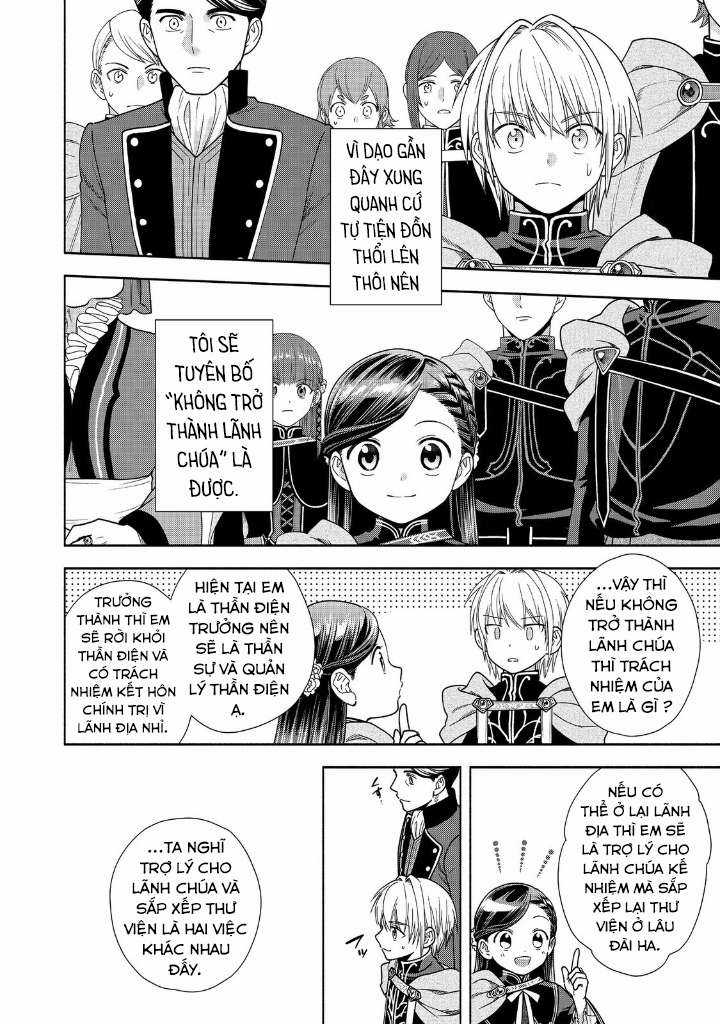 Honzuki no Gekokujou: Dai 4-bu Kizoku-in no toshokan o sukutai! Chapter 20 trang 13