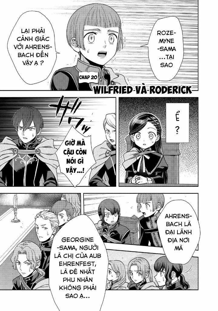 Honzuki no Gekokujou: Dai 4-bu Kizoku-in no toshokan o sukutai! Chapter 20 trang 2