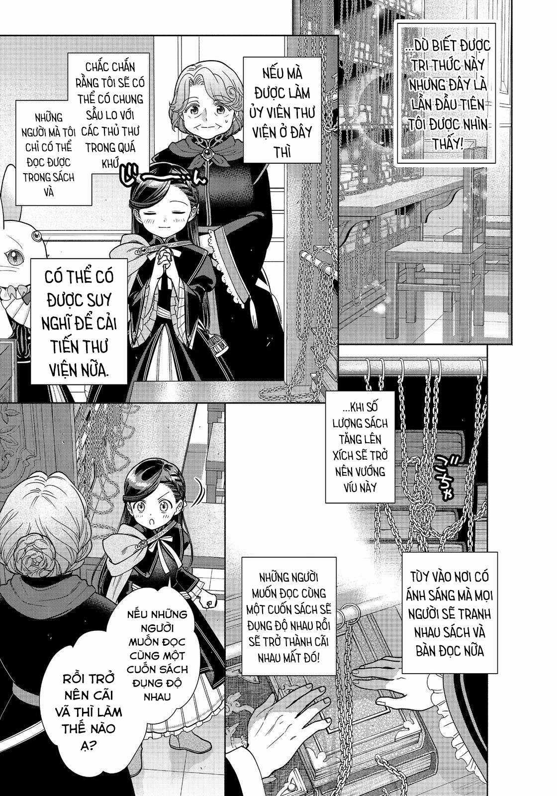Honzuki no Gekokujou: Dai 4-bu Kizoku-in no toshokan o sukutai! Chapter 21 trang 10