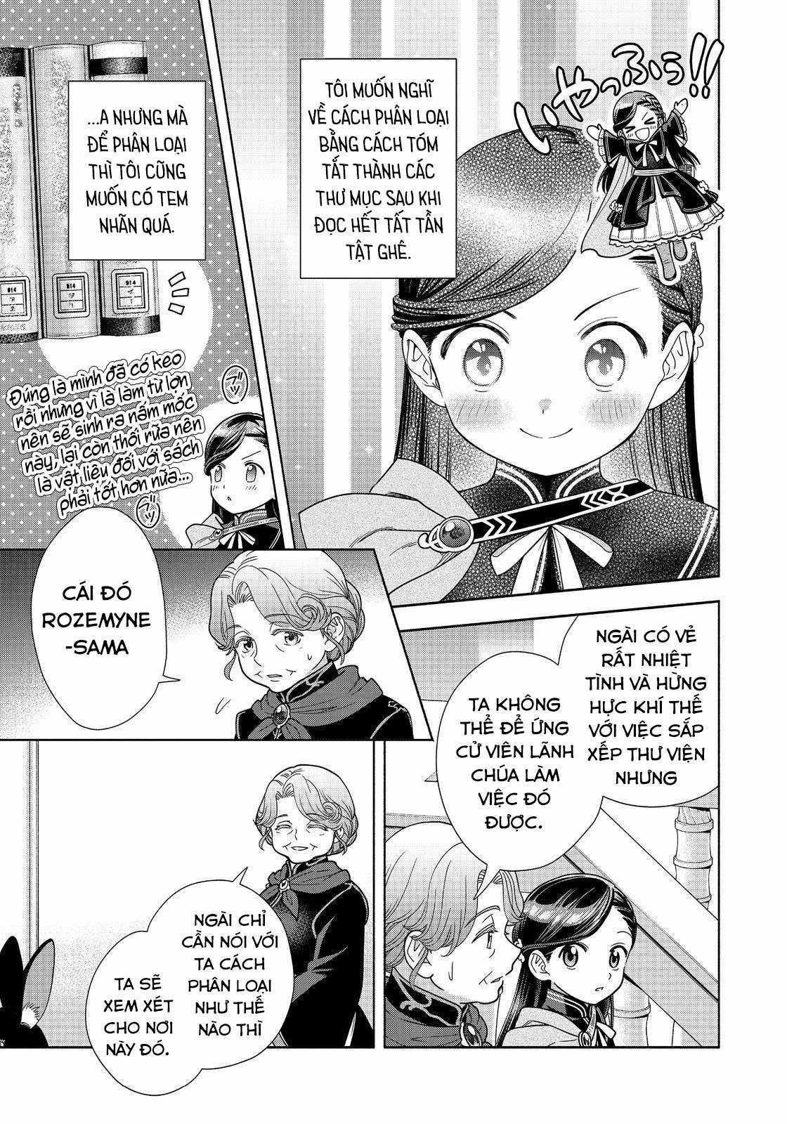 Honzuki no Gekokujou: Dai 4-bu Kizoku-in no toshokan o sukutai! Chapter 21 trang 16