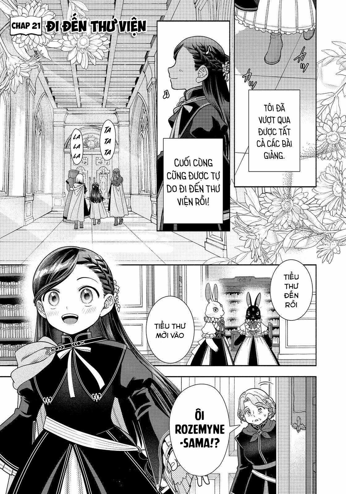 Honzuki no Gekokujou: Dai 4-bu Kizoku-in no toshokan o sukutai! Chapter 21 trang 2