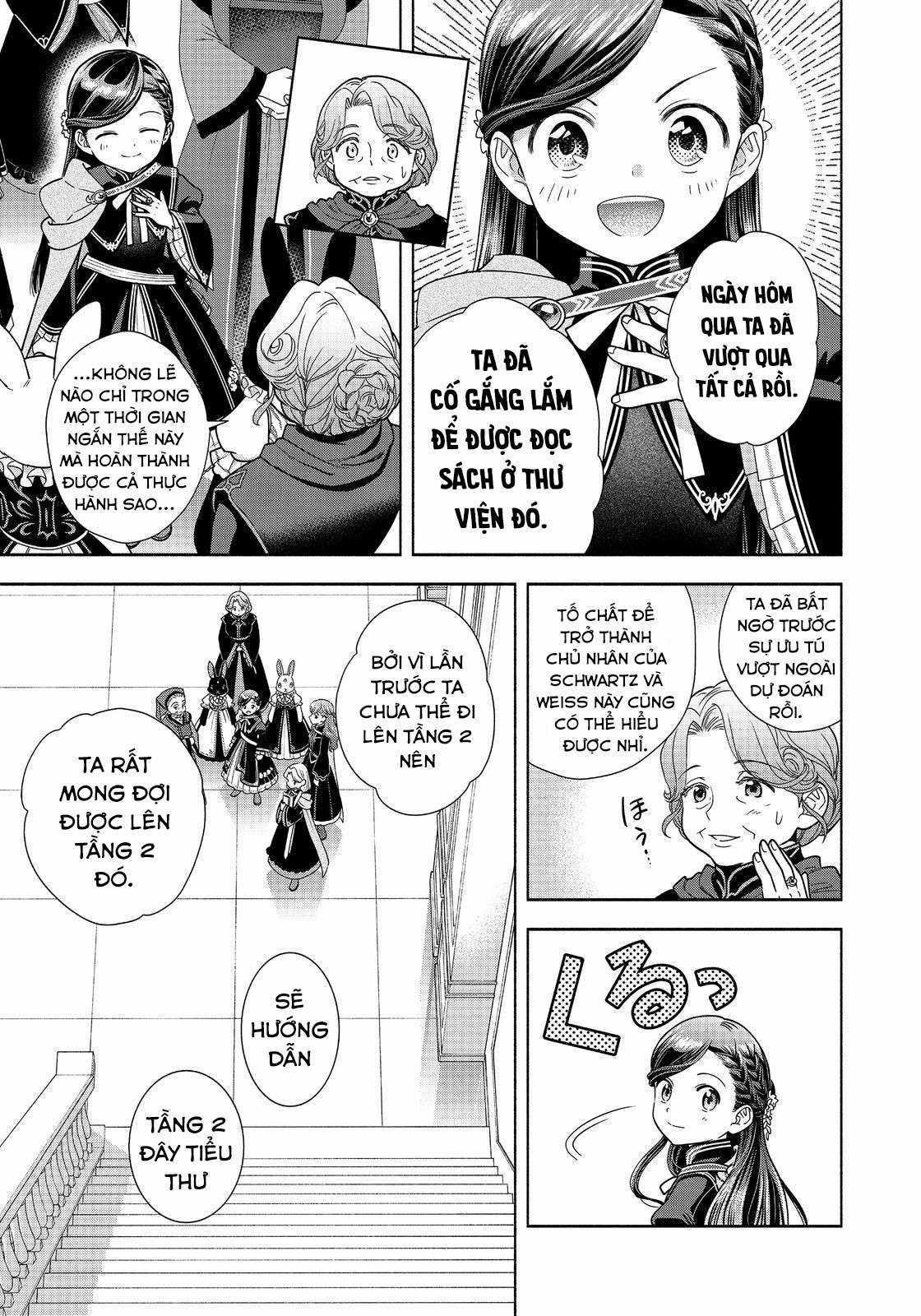 Honzuki no Gekokujou: Dai 4-bu Kizoku-in no toshokan o sukutai! Chapter 21 trang 4