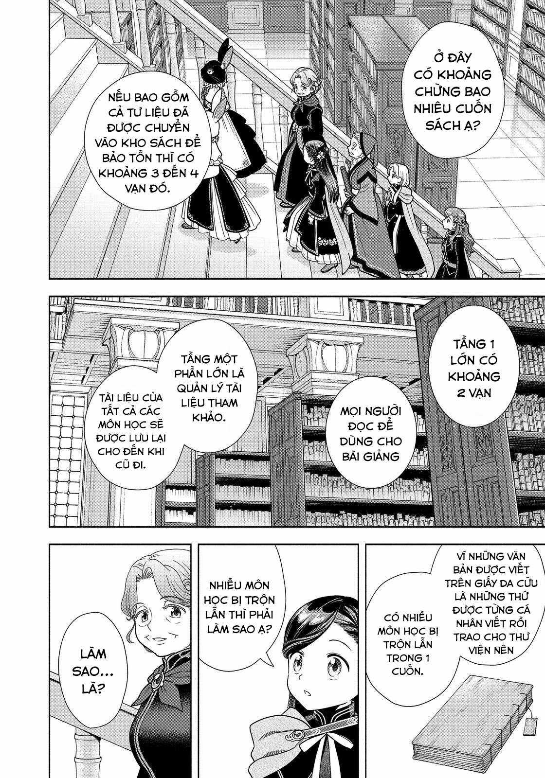 Honzuki no Gekokujou: Dai 4-bu Kizoku-in no toshokan o sukutai! Chapter 21 trang 5