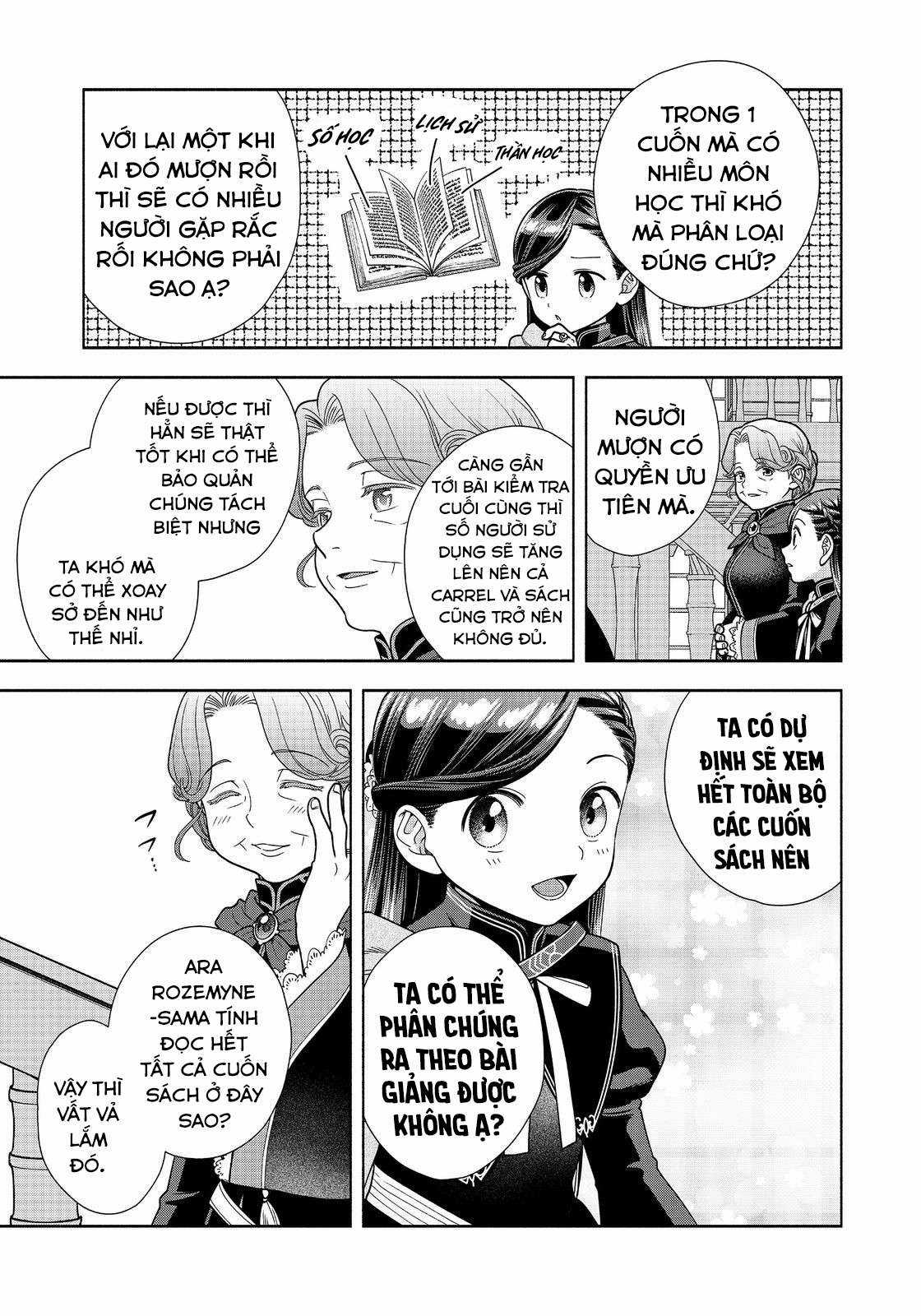 Honzuki no Gekokujou: Dai 4-bu Kizoku-in no toshokan o sukutai! Chapter 21 trang 6