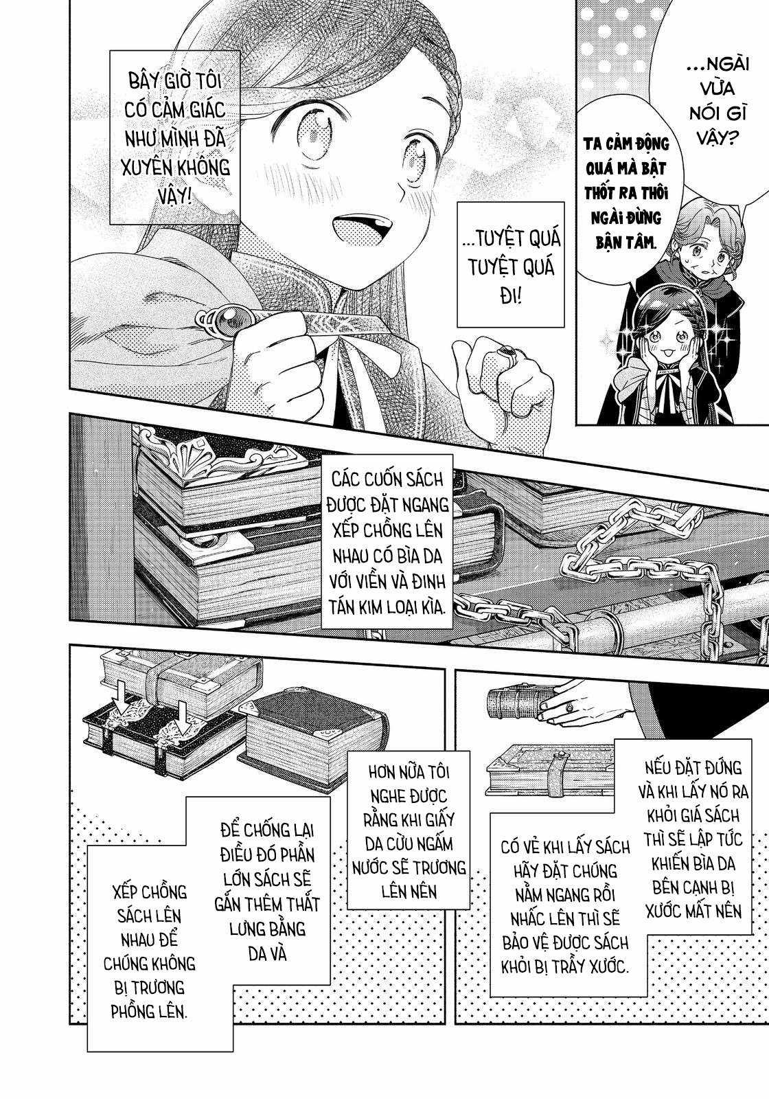 Honzuki no Gekokujou: Dai 4-bu Kizoku-in no toshokan o sukutai! Chapter 21 trang 9