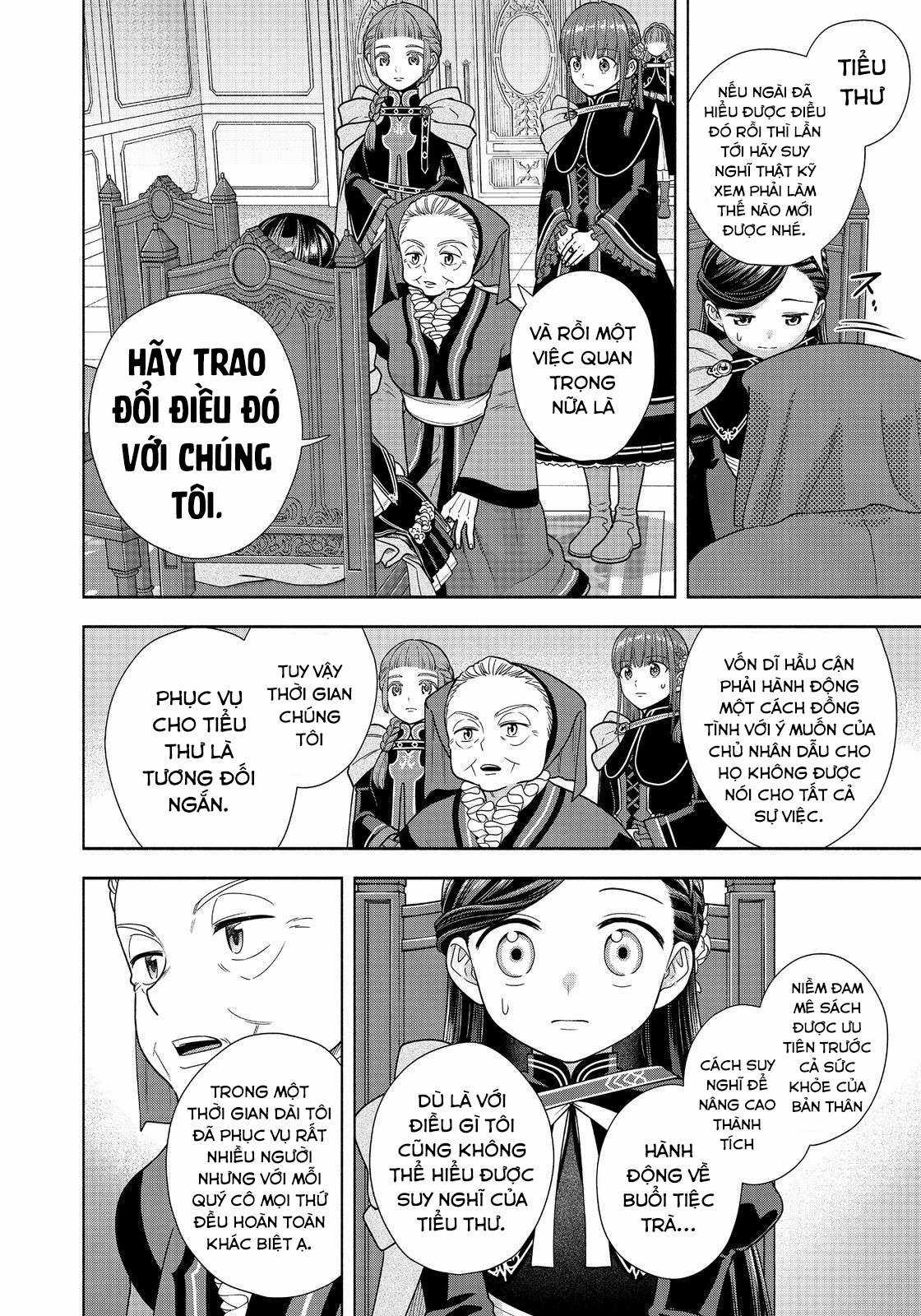 Honzuki no Gekokujou: Dai 4-bu Kizoku-in no toshokan o sukutai! Chapter 22 trang 13