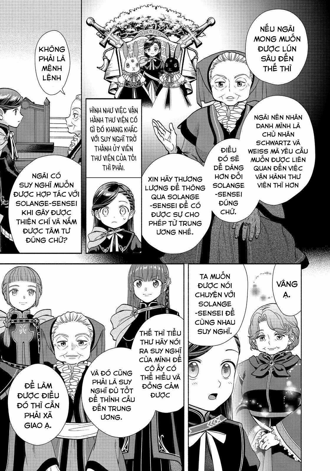 Honzuki no Gekokujou: Dai 4-bu Kizoku-in no toshokan o sukutai! Chapter 22 trang 16