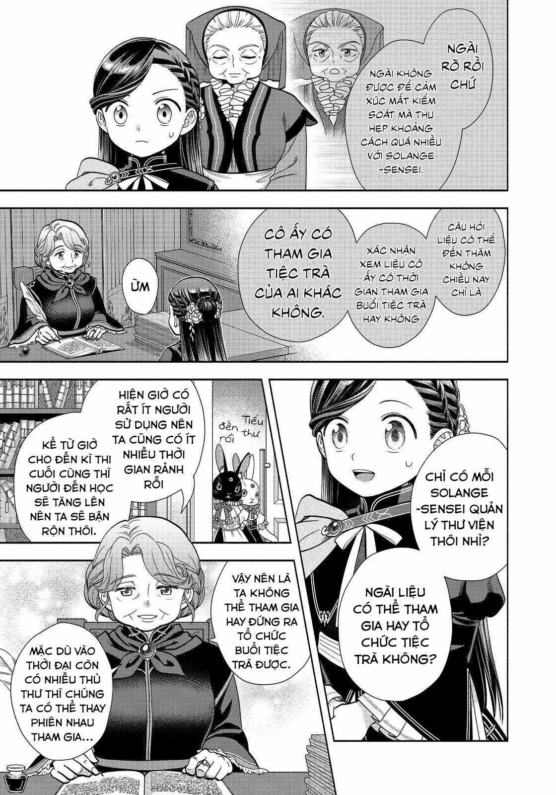 Honzuki no Gekokujou: Dai 4-bu Kizoku-in no toshokan o sukutai! Chapter 22 trang 18