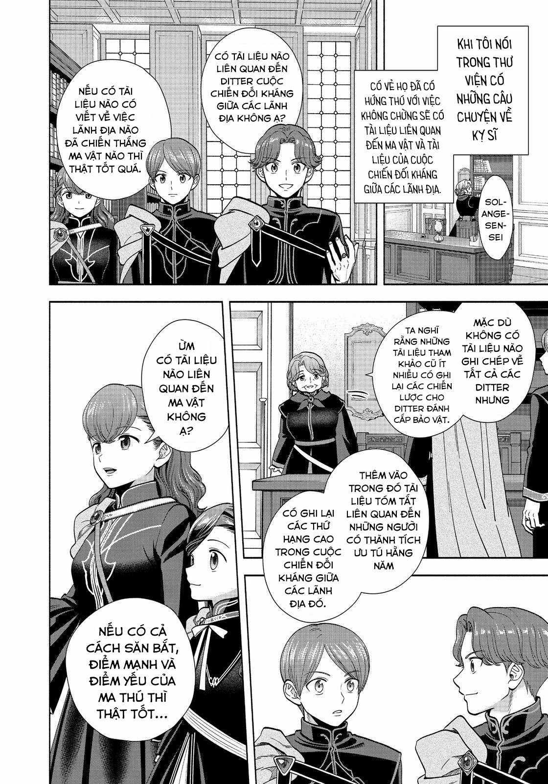 Honzuki no Gekokujou: Dai 4-bu Kizoku-in no toshokan o sukutai! Chapter 22 trang 21