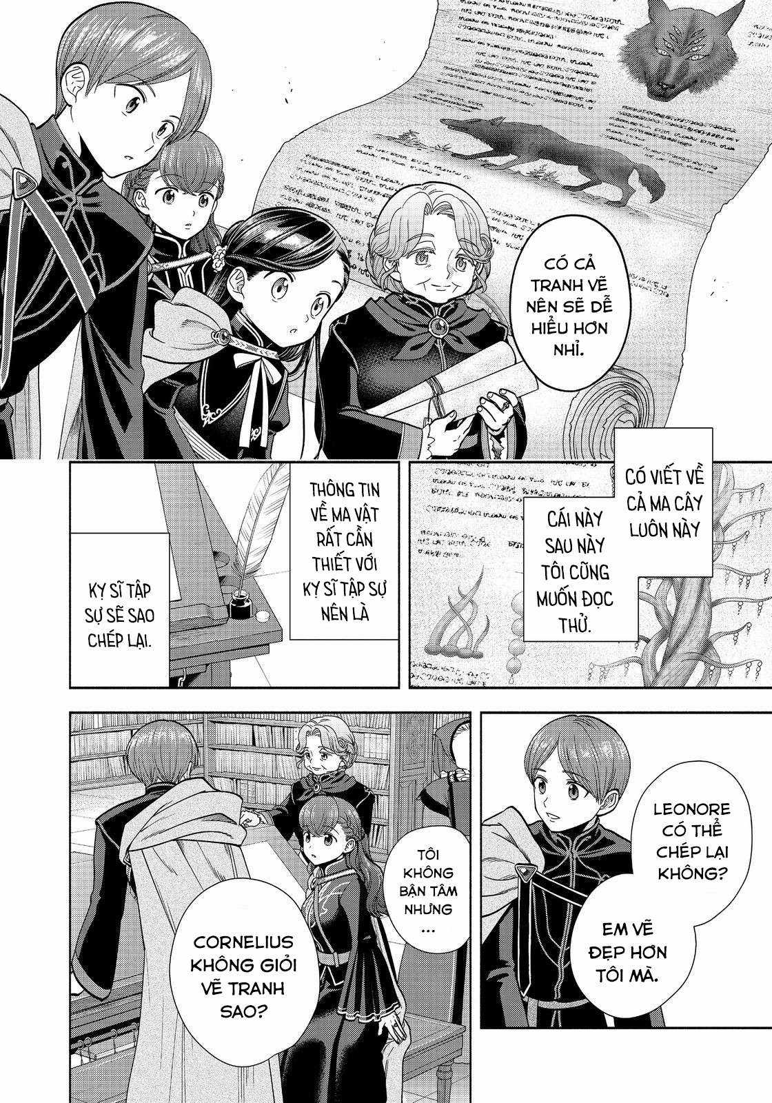 Honzuki no Gekokujou: Dai 4-bu Kizoku-in no toshokan o sukutai! Chapter 22 trang 23