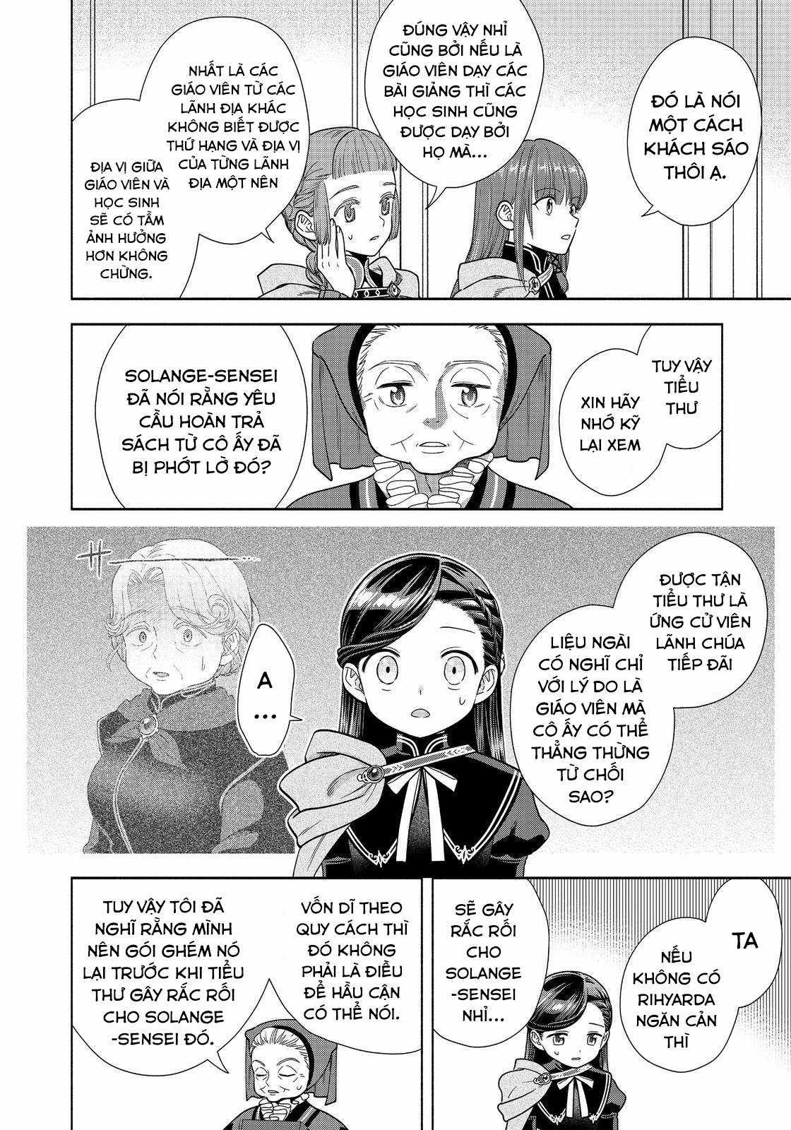 Honzuki no Gekokujou: Dai 4-bu Kizoku-in no toshokan o sukutai! Chapter 22 trang 7