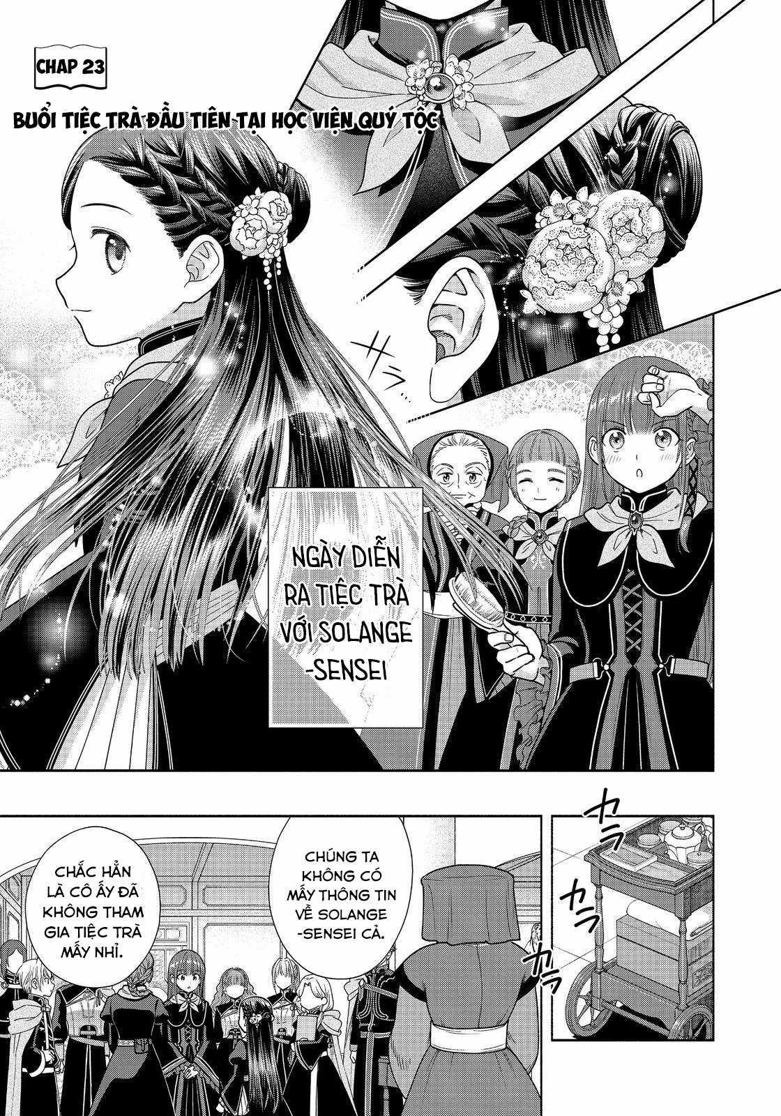 Honzuki no Gekokujou: Dai 4-bu Kizoku-in no toshokan o sukutai! Chapter 23 trang 2