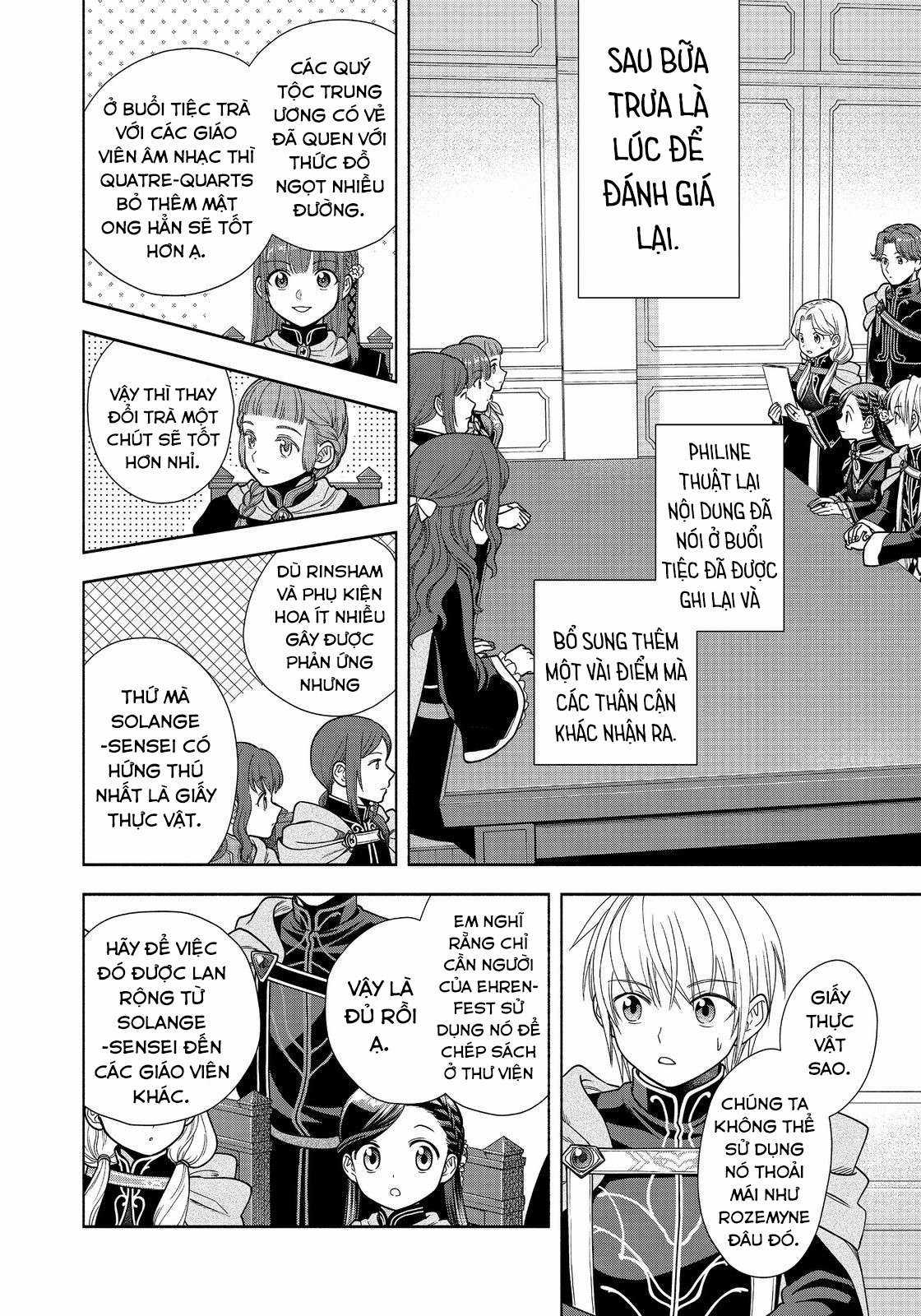 Honzuki no Gekokujou: Dai 4-bu Kizoku-in no toshokan o sukutai! Chapter 23 trang 25