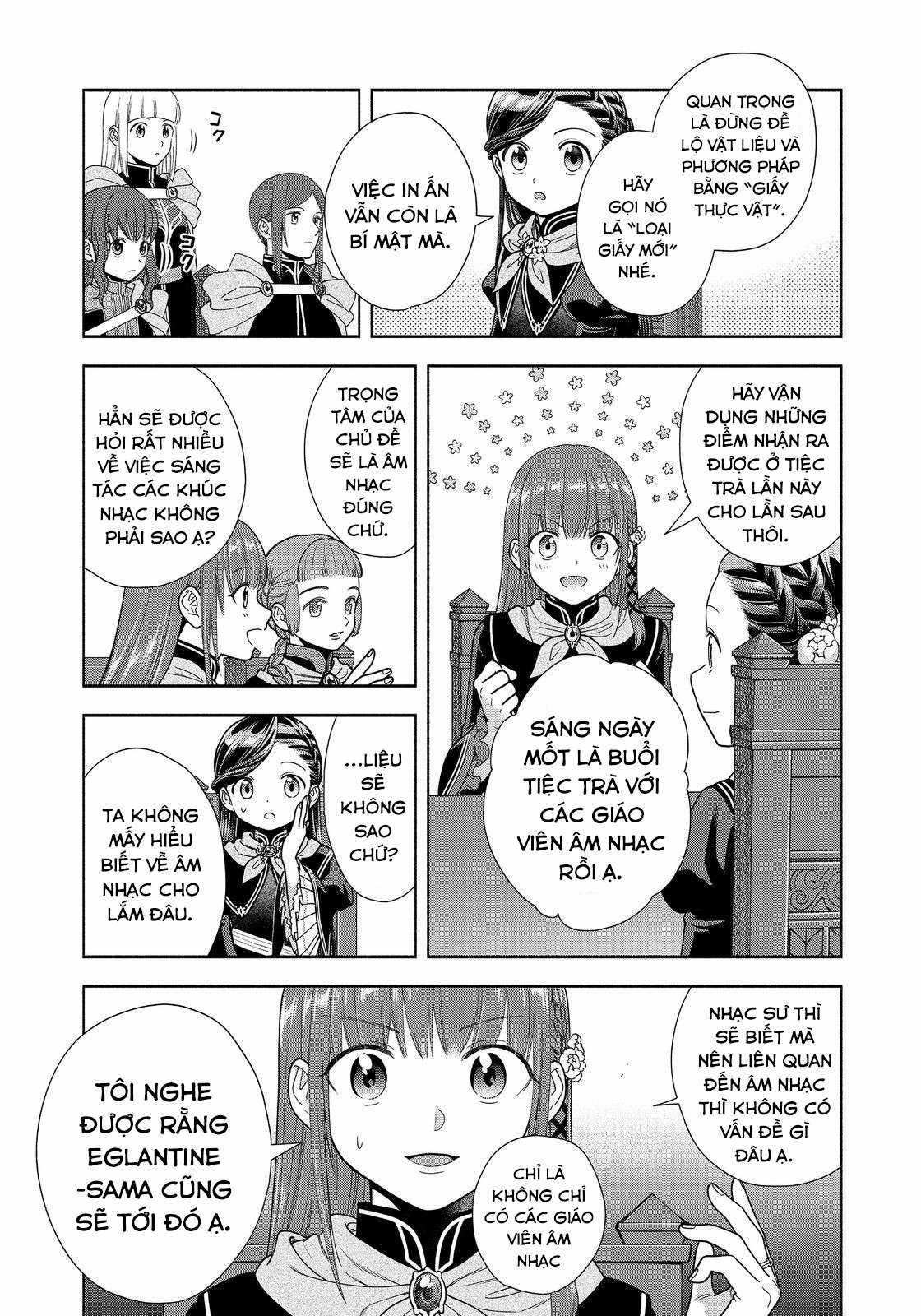 Honzuki no Gekokujou: Dai 4-bu Kizoku-in no toshokan o sukutai! Chapter 23 trang 26