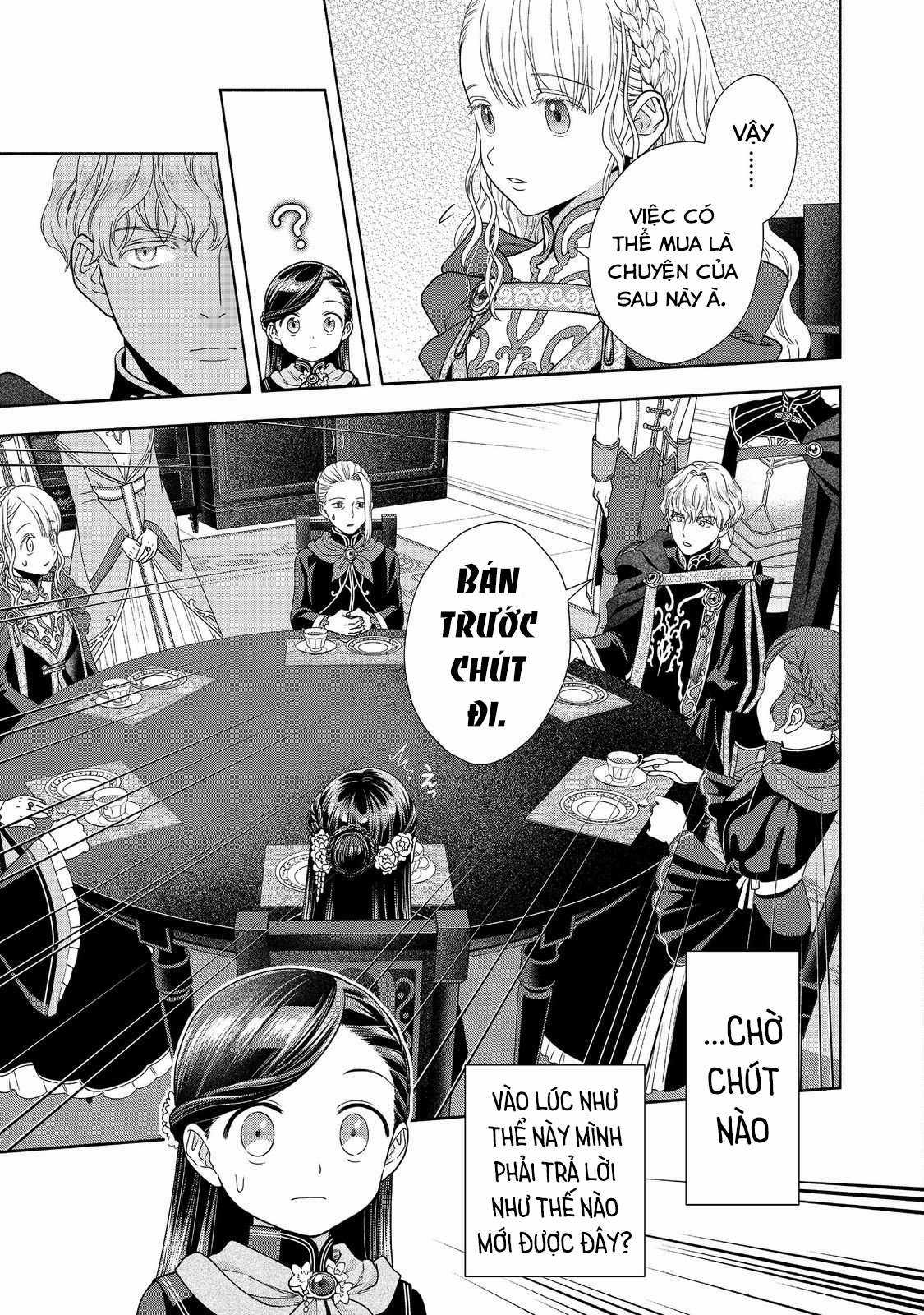 Honzuki no Gekokujou: Dai 4-bu Kizoku-in no toshokan o sukutai! Chapter 24 trang 14