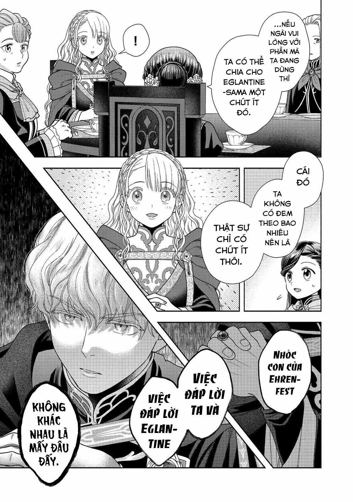 Honzuki no Gekokujou: Dai 4-bu Kizoku-in no toshokan o sukutai! Chapter 24 trang 16