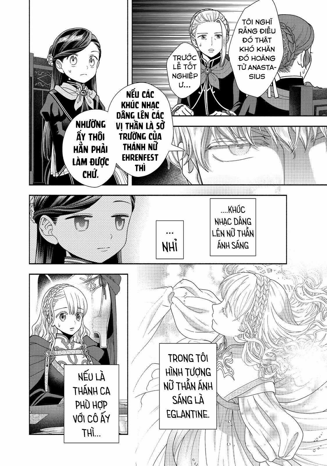 Honzuki no Gekokujou: Dai 4-bu Kizoku-in no toshokan o sukutai! Chapter 24 trang 19