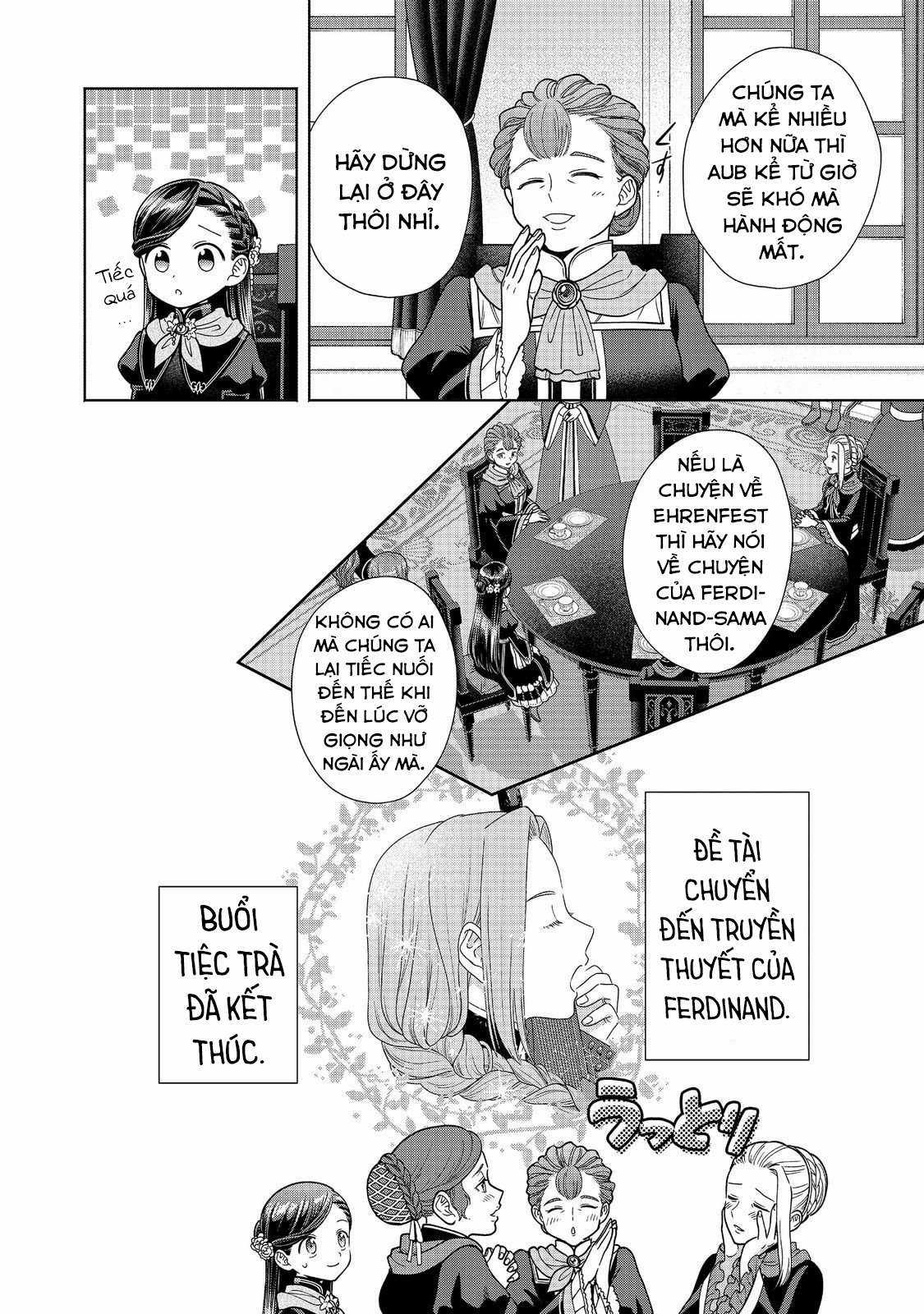 Honzuki no Gekokujou: Dai 4-bu Kizoku-in no toshokan o sukutai! Chapter 24 trang 32