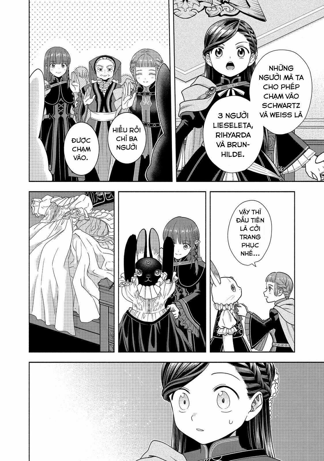 Honzuki no Gekokujou: Dai 4-bu Kizoku-in no toshokan o sukutai! Chapter 25 trang 11