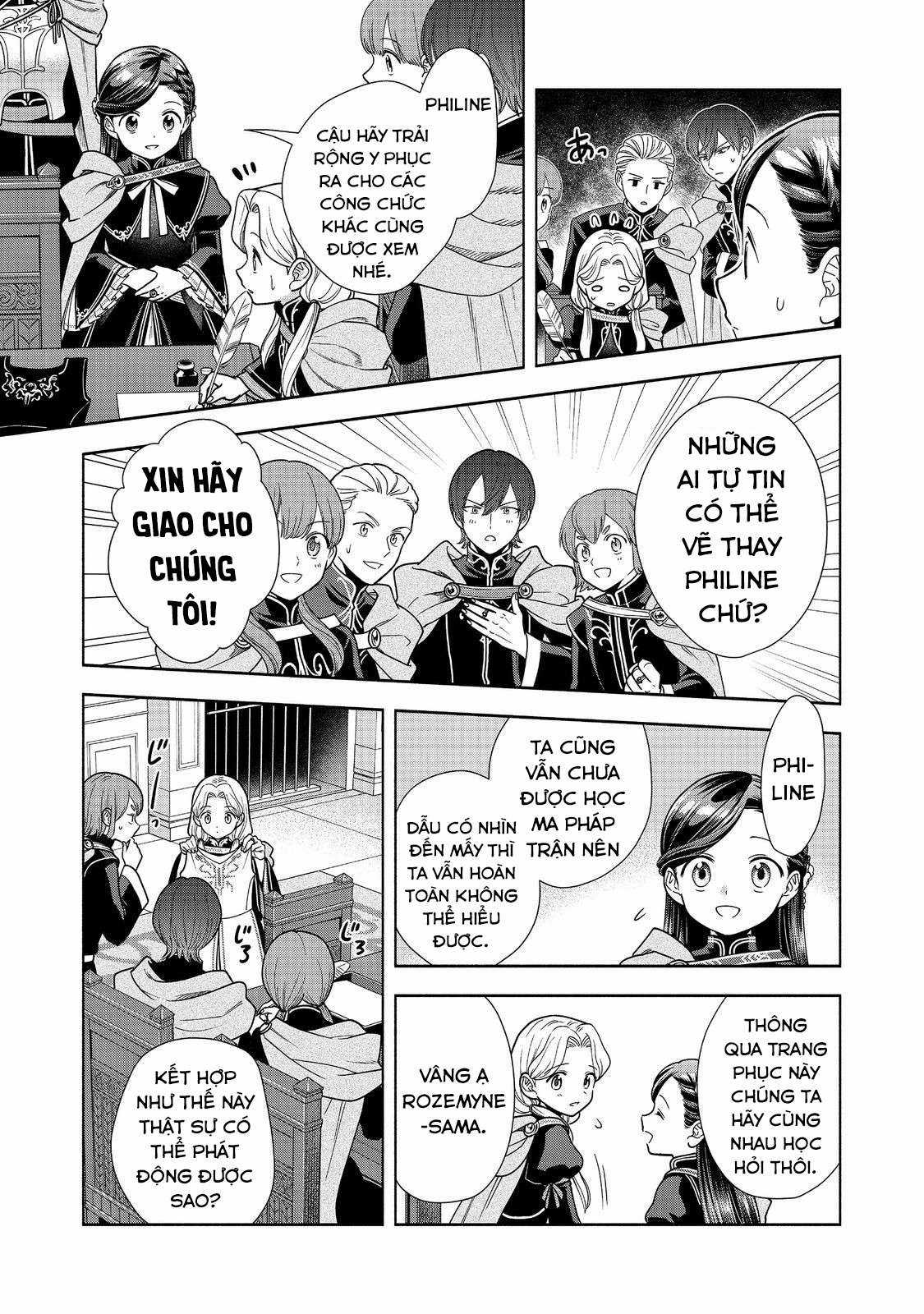 Honzuki no Gekokujou: Dai 4-bu Kizoku-in no toshokan o sukutai! Chapter 25 trang 18