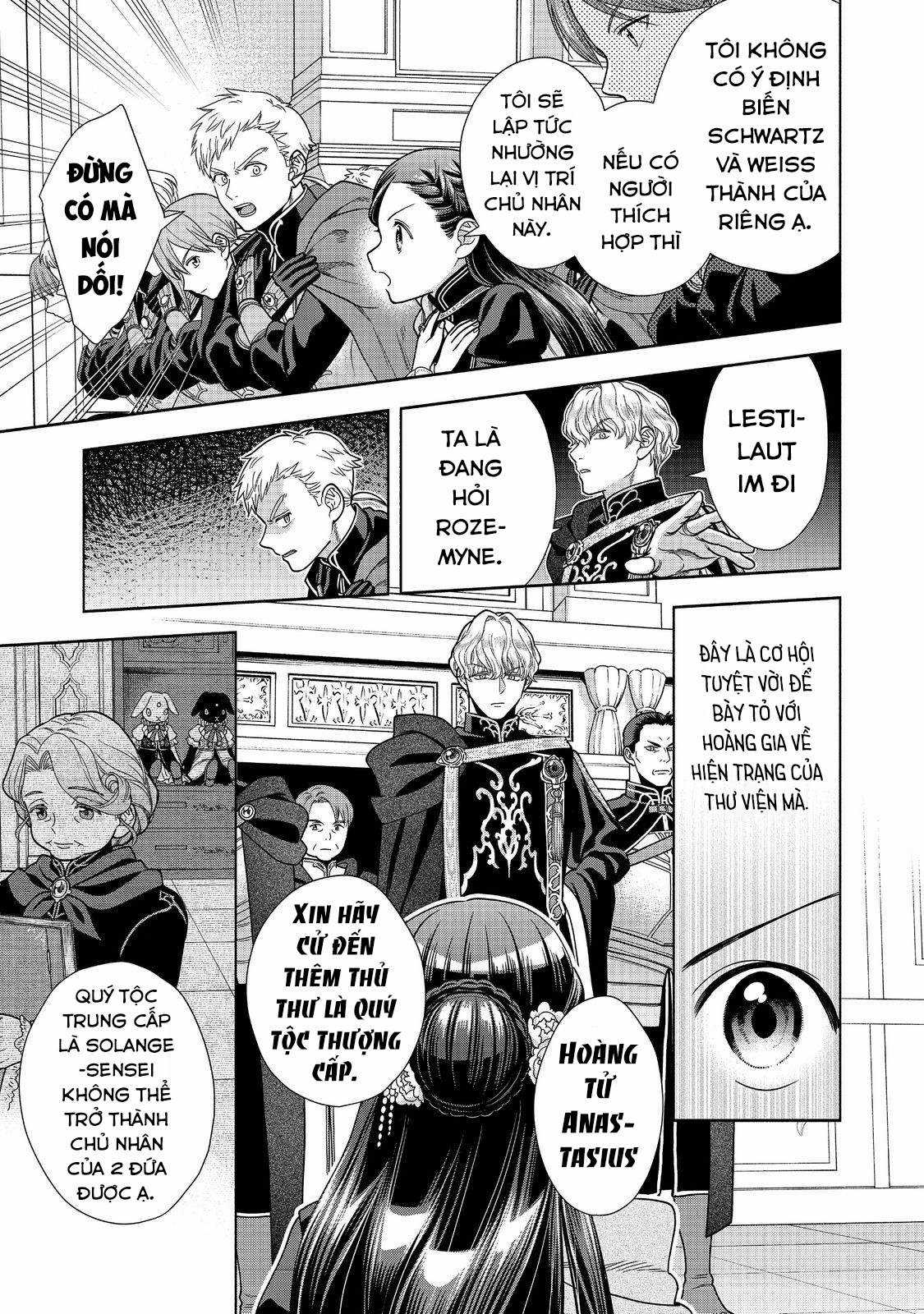 Honzuki no Gekokujou: Dai 4-bu Kizoku-in no toshokan o sukutai! Chapter 27 trang 12