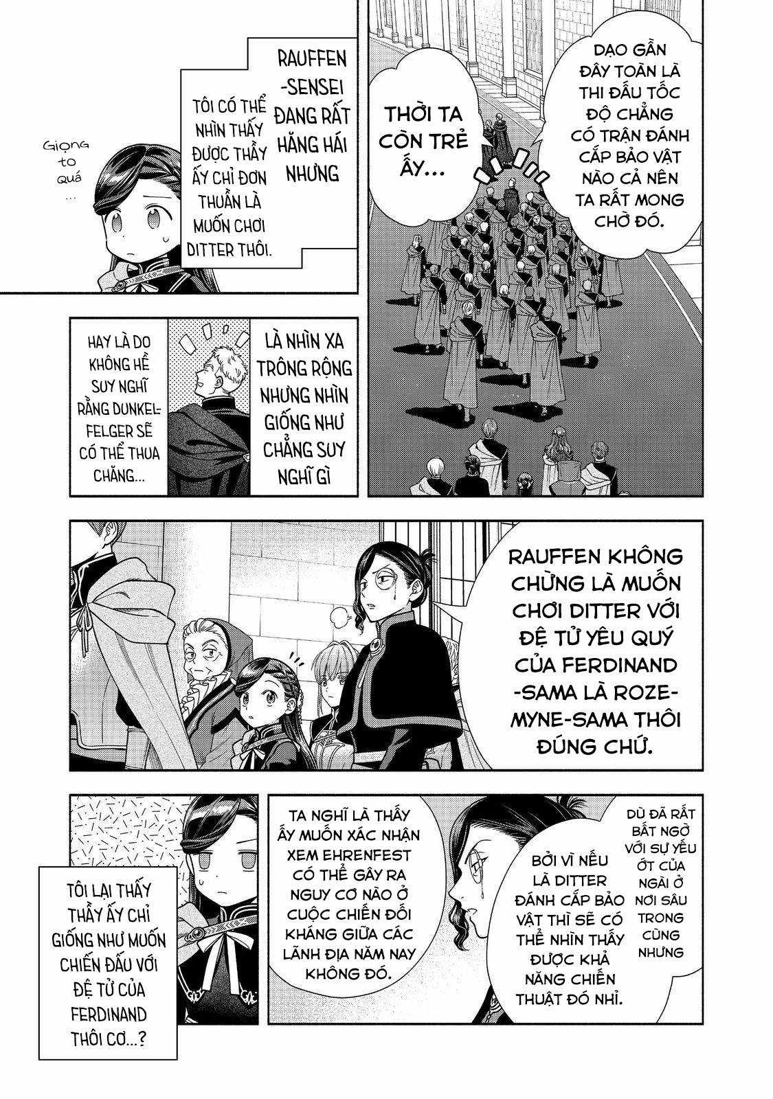 Honzuki no Gekokujou: Dai 4-bu Kizoku-in no toshokan o sukutai! Chapter 27 trang 20