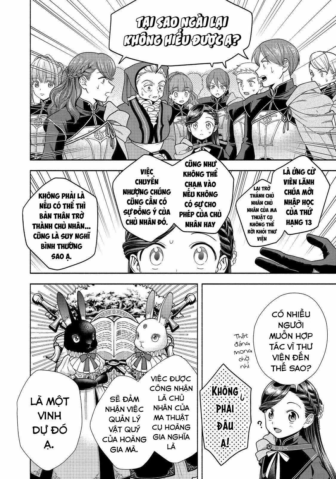 Honzuki no Gekokujou: Dai 4-bu Kizoku-in no toshokan o sukutai! Chapter 27 trang 5