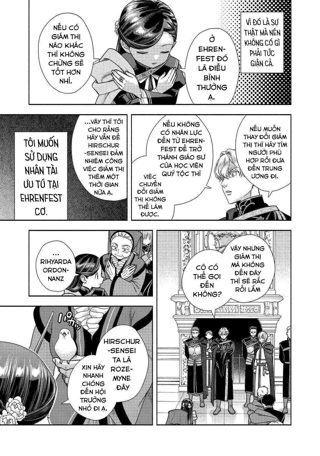 Honzuki no Gekokujou: Dai 4-bu Kizoku-in no toshokan o sukutai! Chapter 27 trang 8