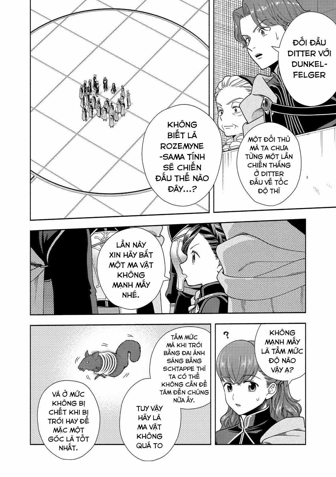 Honzuki no Gekokujou: Dai 4-bu Kizoku-in no toshokan o sukutai! Chapter 28 trang 11