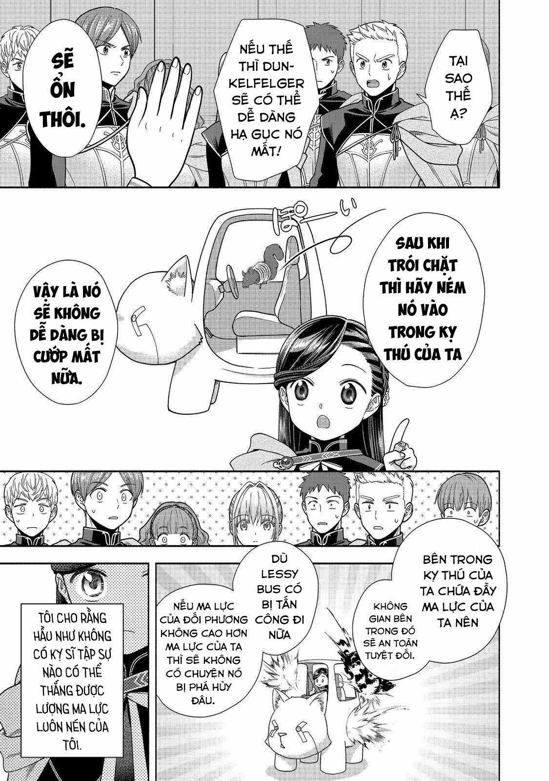 Honzuki no Gekokujou: Dai 4-bu Kizoku-in no toshokan o sukutai! Chapter 28 trang 12