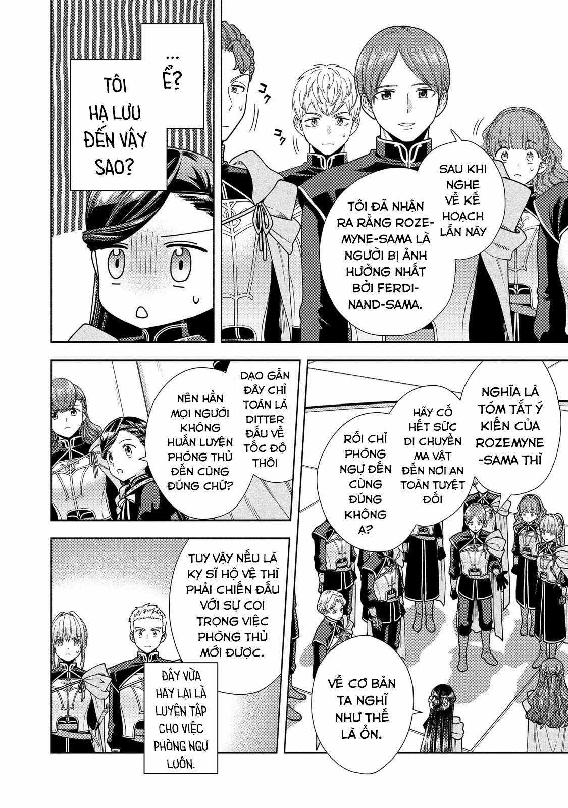 Honzuki no Gekokujou: Dai 4-bu Kizoku-in no toshokan o sukutai! Chapter 28 trang 17