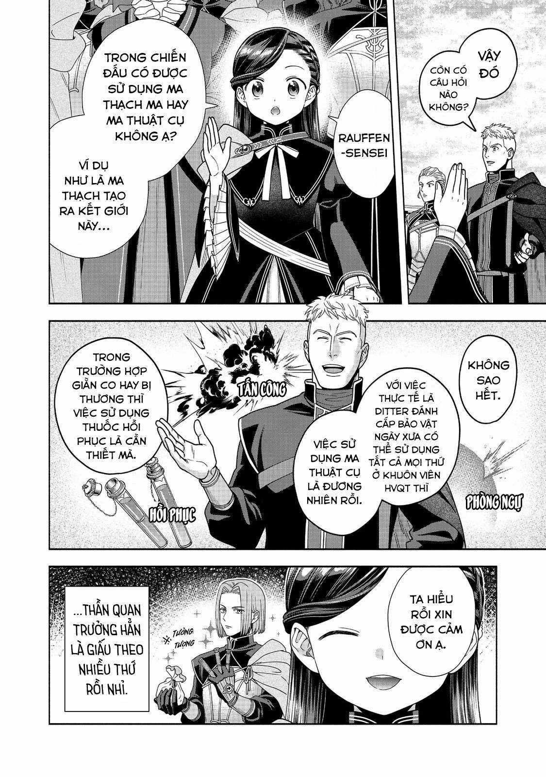 Honzuki no Gekokujou: Dai 4-bu Kizoku-in no toshokan o sukutai! Chapter 28 trang 7