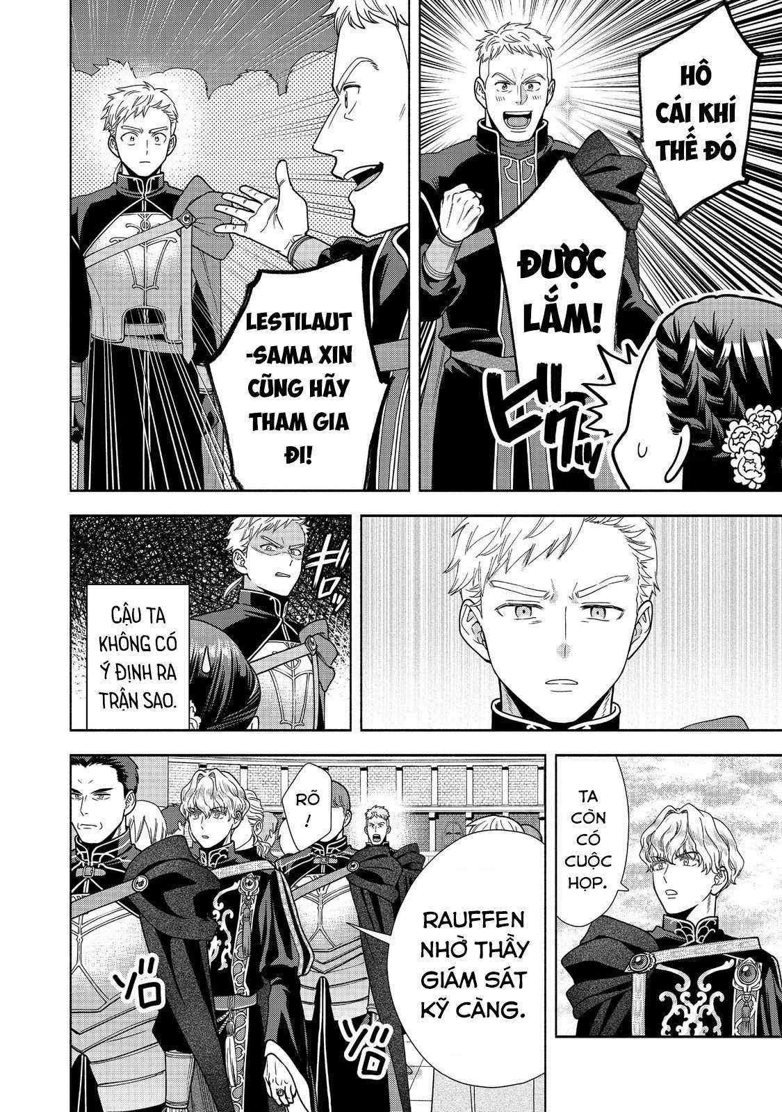 Honzuki no Gekokujou: Dai 4-bu Kizoku-in no toshokan o sukutai! Chapter 28 trang 9