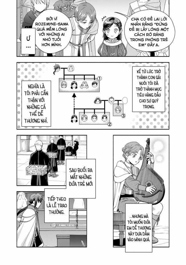 Honzuki no Gekokujou: Dai 4-bu Kizoku-in no toshokan o sukutai! Chapter 3 trang 11