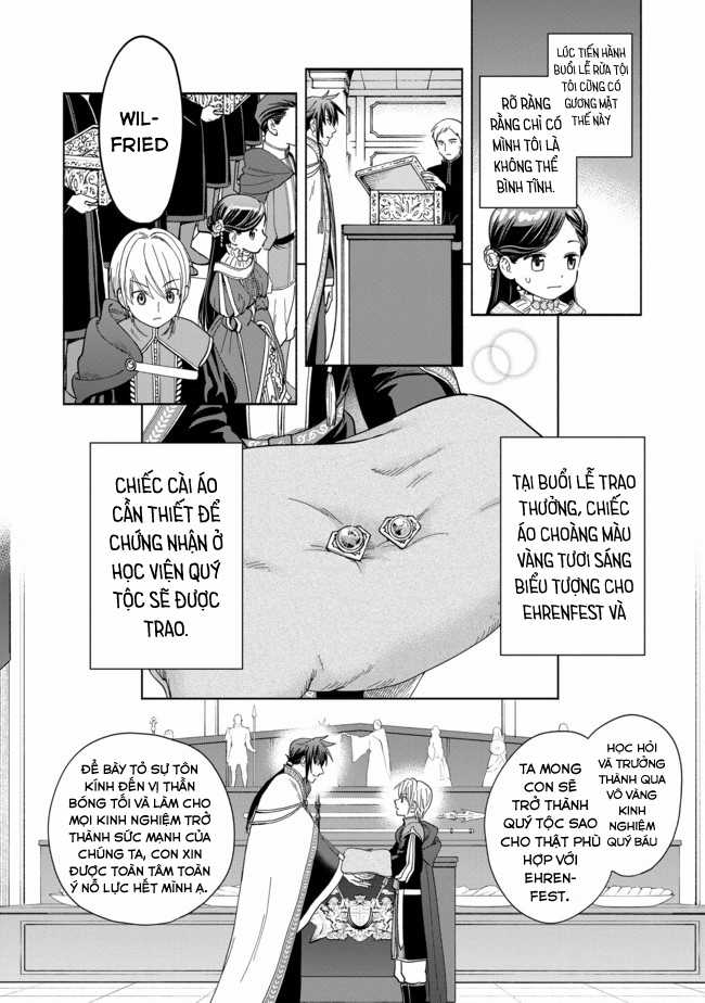 Honzuki no Gekokujou: Dai 4-bu Kizoku-in no toshokan o sukutai! Chapter 3 trang 13