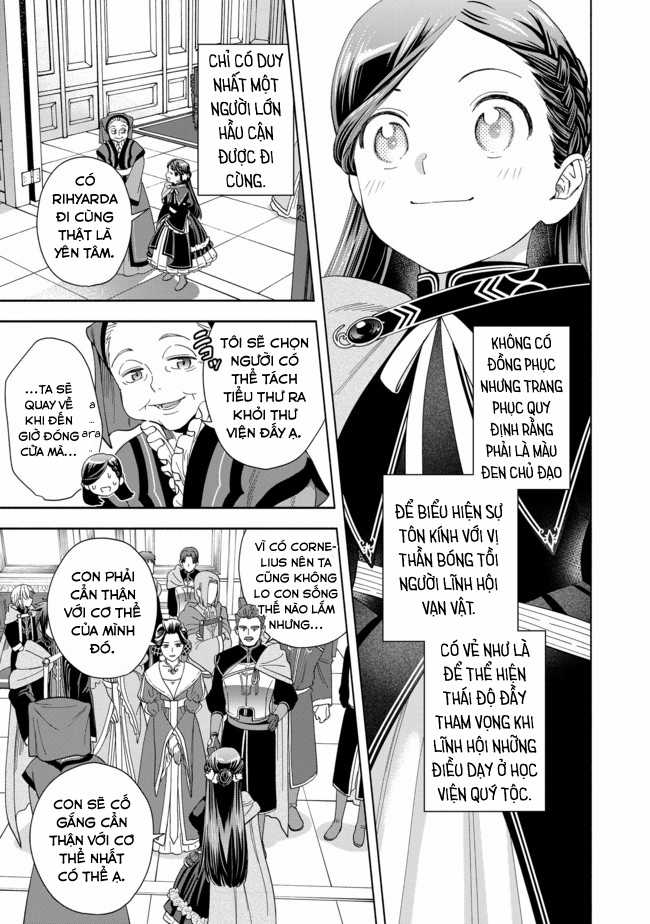 Honzuki no Gekokujou: Dai 4-bu Kizoku-in no toshokan o sukutai! Chapter 3 trang 30